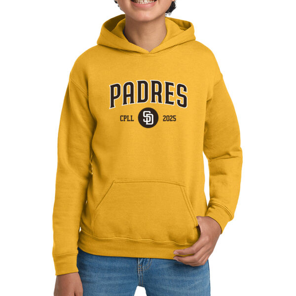 Padres Youth Heavy Blend Hooded Sweatshirt Thumbnail